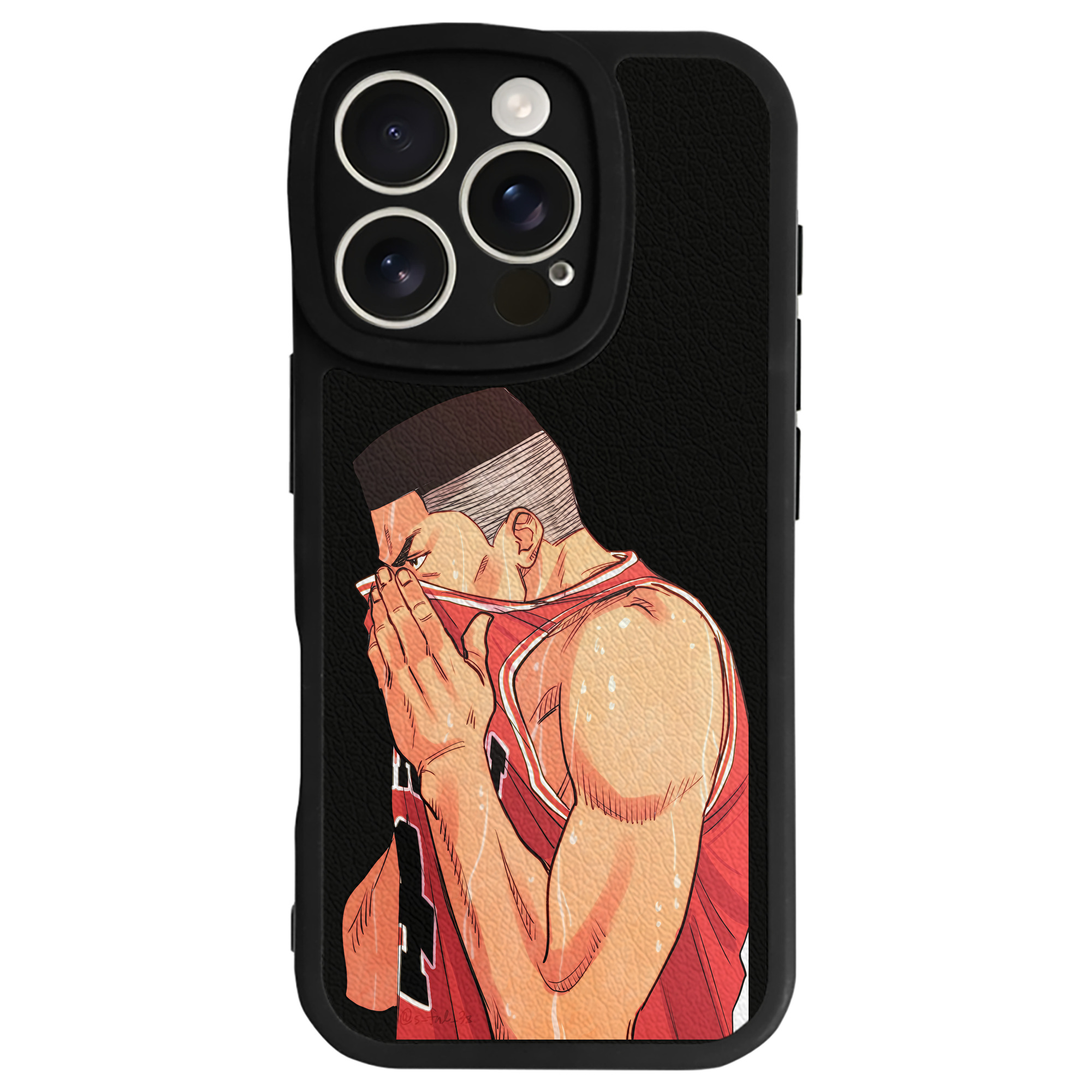 （画像用） SLAM DUNK／スラムダンク 【iPhone 16シリーズ対応】シリコンスマホケース（レザー調） 材質：シリコン